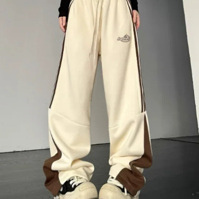 Sports Casual Pants Fall Winter Trend Versatile Loose Sweatpants Hiphop Drape Mop Pants