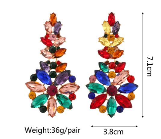 Title 6, Cross Border Fashion Inlaid Super Shiny Crystal...