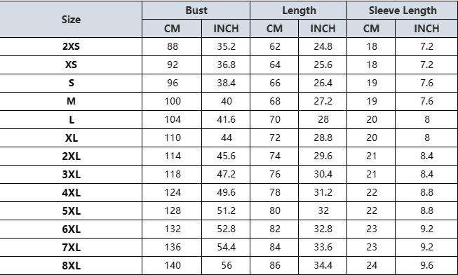 Women's V-neck Printed Short Sleeve