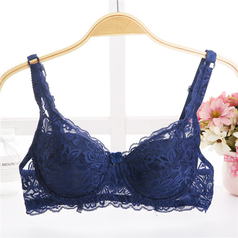 Title 5, Thin Breathable Plus Size Lace Push Up Adjustin...