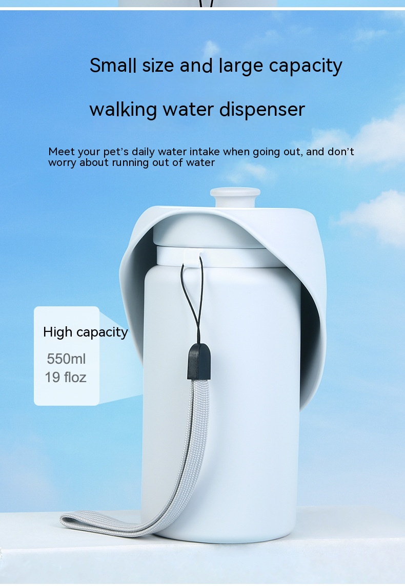 Foldable Silicone Water Bottle - Size Comparison