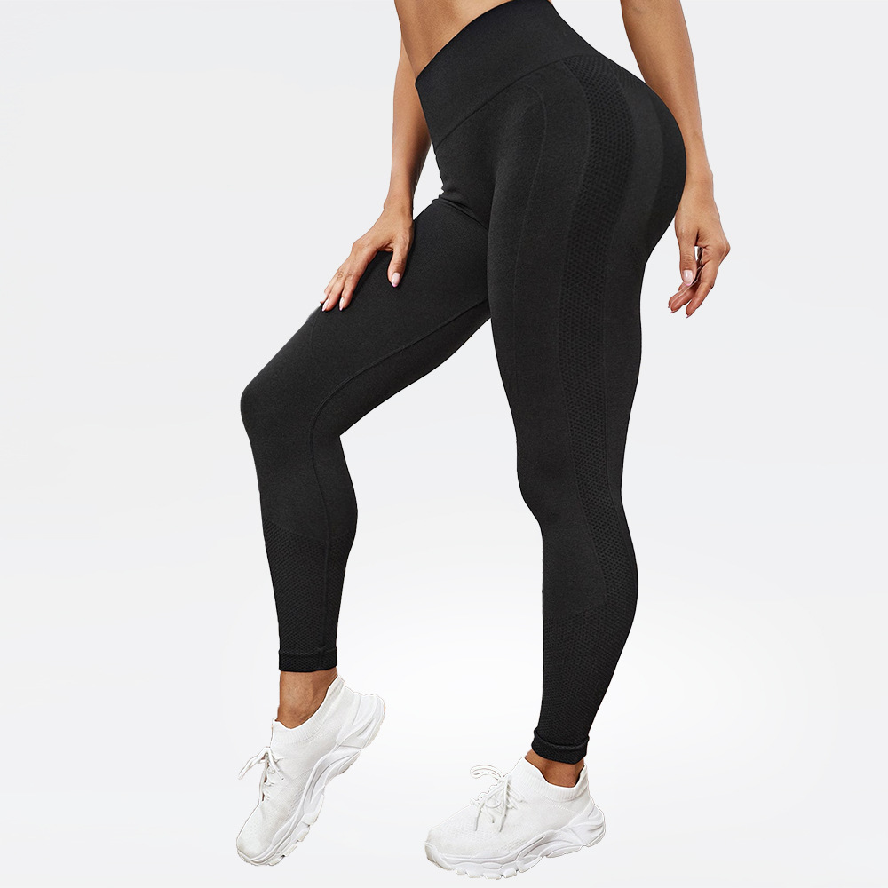 Title 6, High Waist Nude Feel Hip Lifting Leggings Elast...