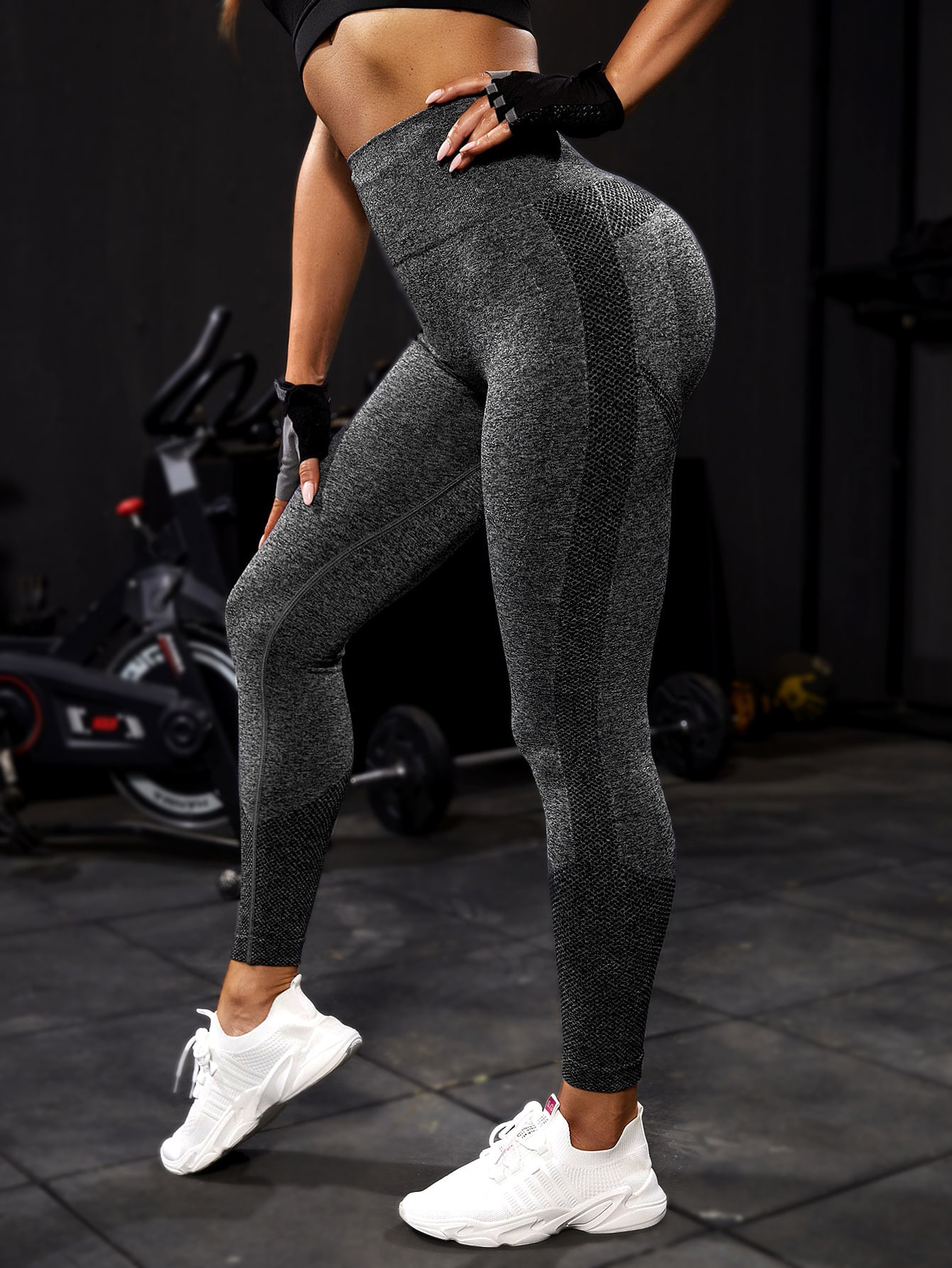 Title 23, High Waist Nude Feel Hip Lifting Leggings Elast...