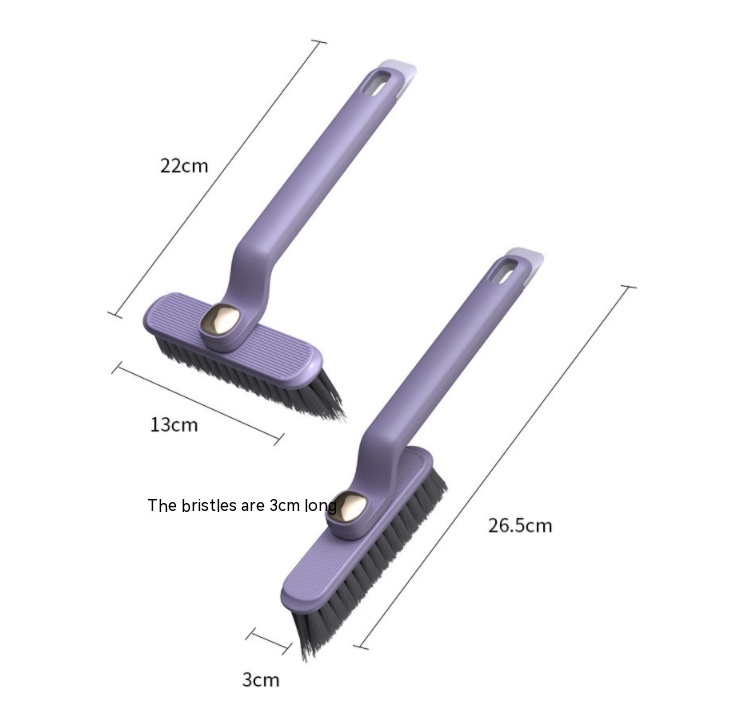Multi-Function Rotating Crevice Cleaning Brush Kitchen Toilet Tile Joints Dead Angle Crevice Gap Cleaner Brush For Shower Floor thumbnail 8
