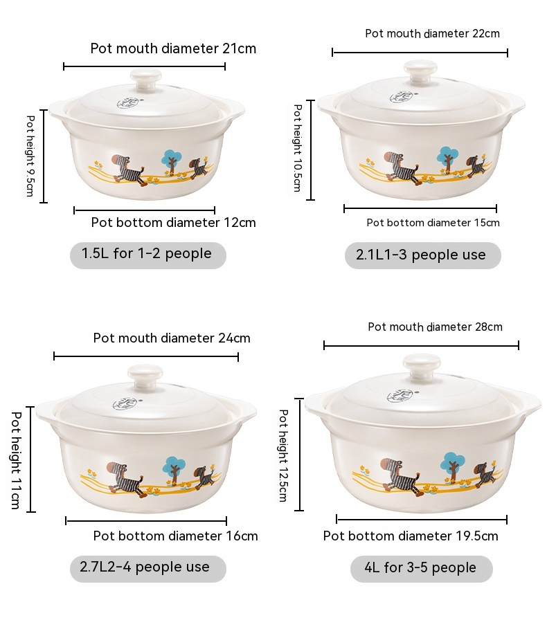 Title 13, Casserole Stew Household Coal-fired Gas Soup Ce...