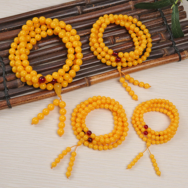 Non-natural Beeswax Beads Bracelet