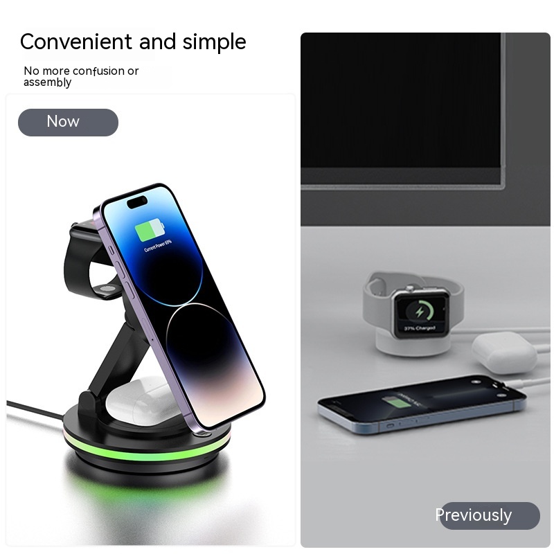 Magnetic Folding Wireless Charging Bracket - Image 5
