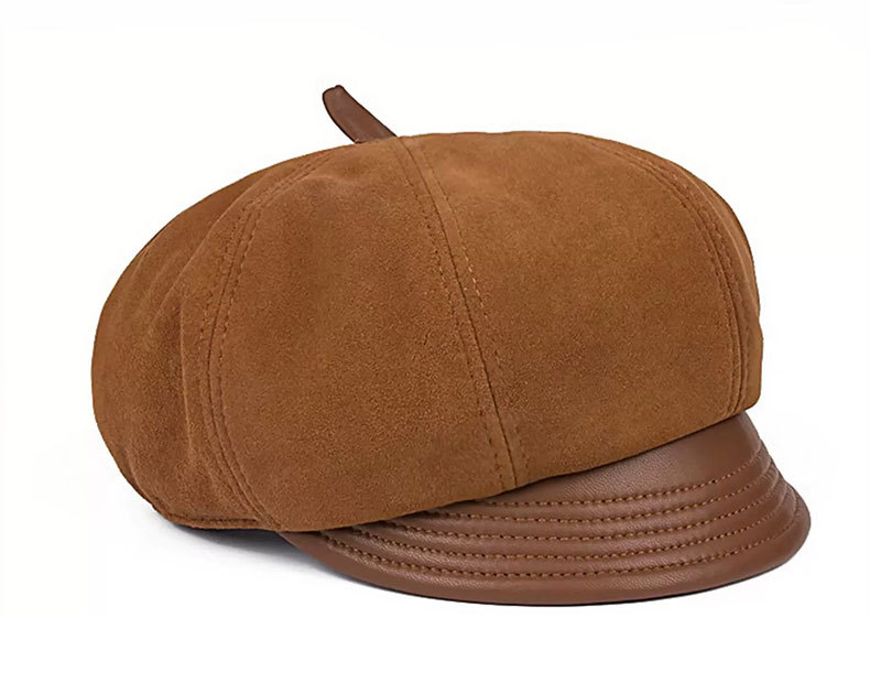 Women's Japanese Style All-matching Casual Sheepskin Beret