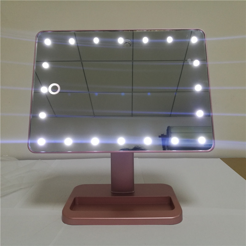 Title 4, Espelho de Maquiagem Touch Screen com 20 LEDs, ...