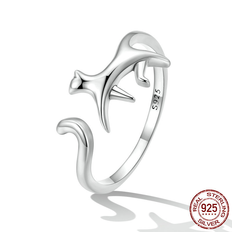 Simple Cute Cute Cat Ring
