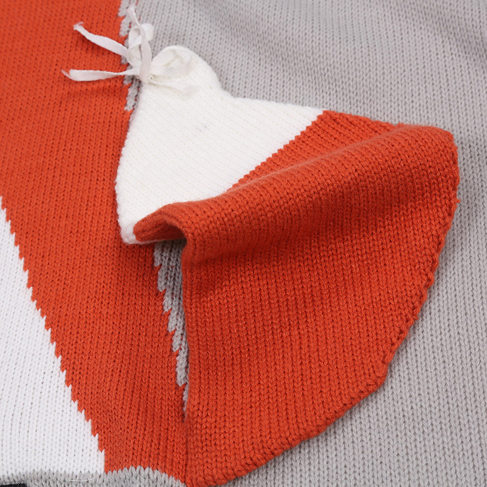2401230811540328100 - Fox Knitted Blanket Three-dimensional Children's Blanket Children