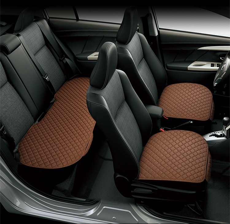 Linen Car Seat Cushion Universal Car Cushion 29