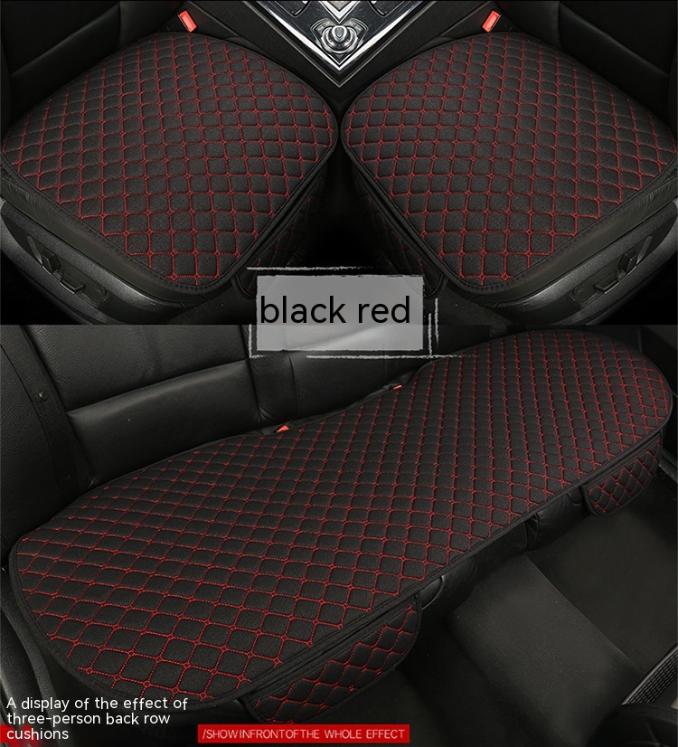 Linen Car Seat Cushion Universal Car Cushion 37