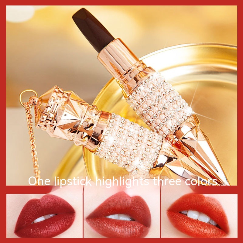 Title 1, Rossetto Queen Truncheon Tricolore Matte Idrata...