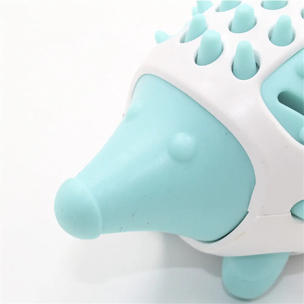 Phedgehog Shape Dog Toy Leaking Food Toys