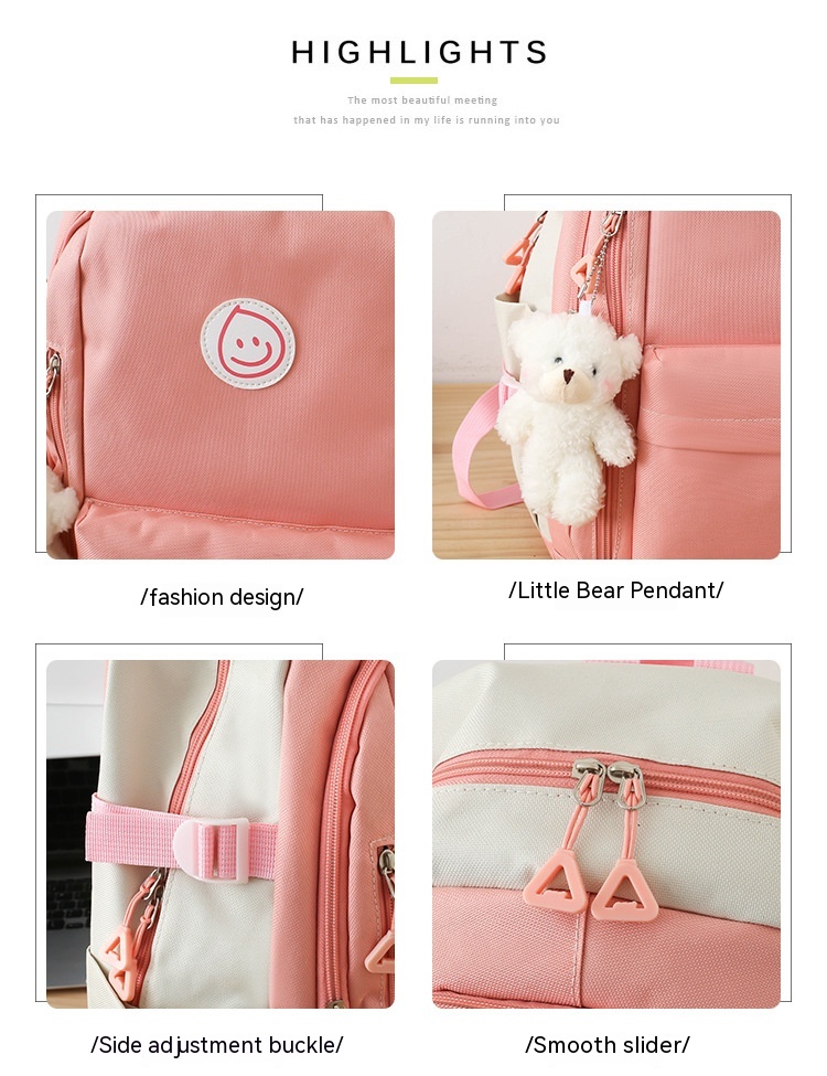 Leisure Student Backpack Five Piece Set — foto 22