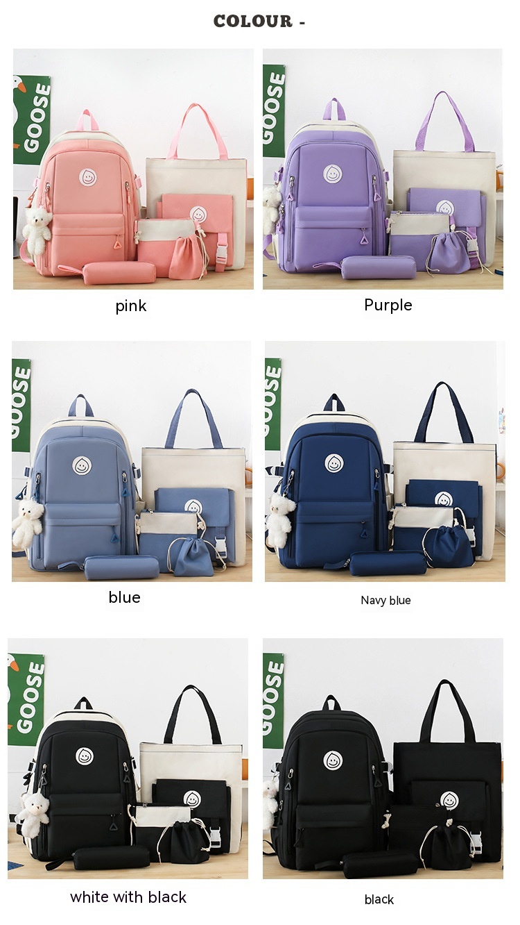 Leisure Student Backpack Five Piece Set — foto 32