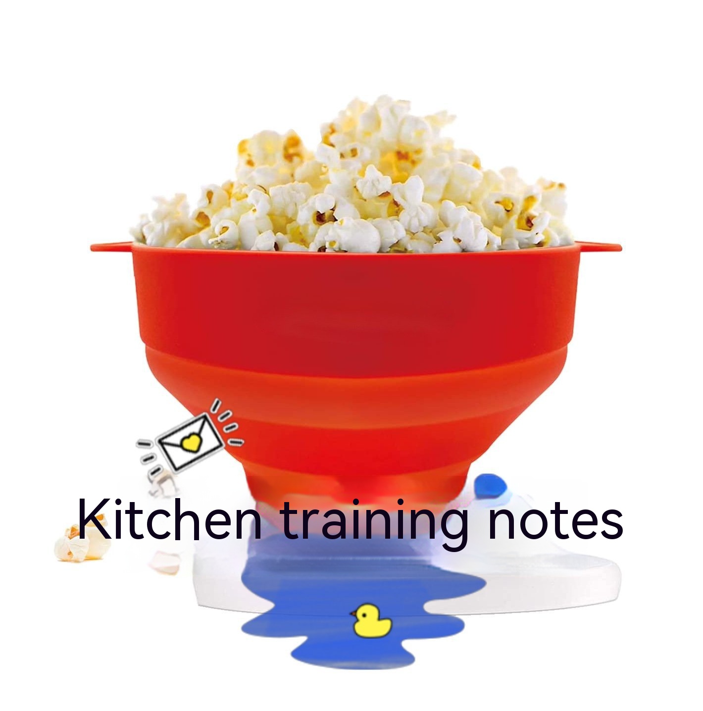 Title 1, Kitchen Microwave Oven Popcorn Machine Silicone...