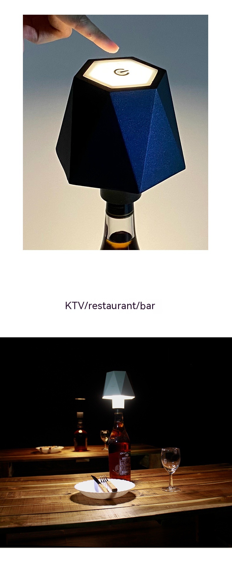 Title 3, Bar stoa lampa sa svetlima flaša vina, bistro a...