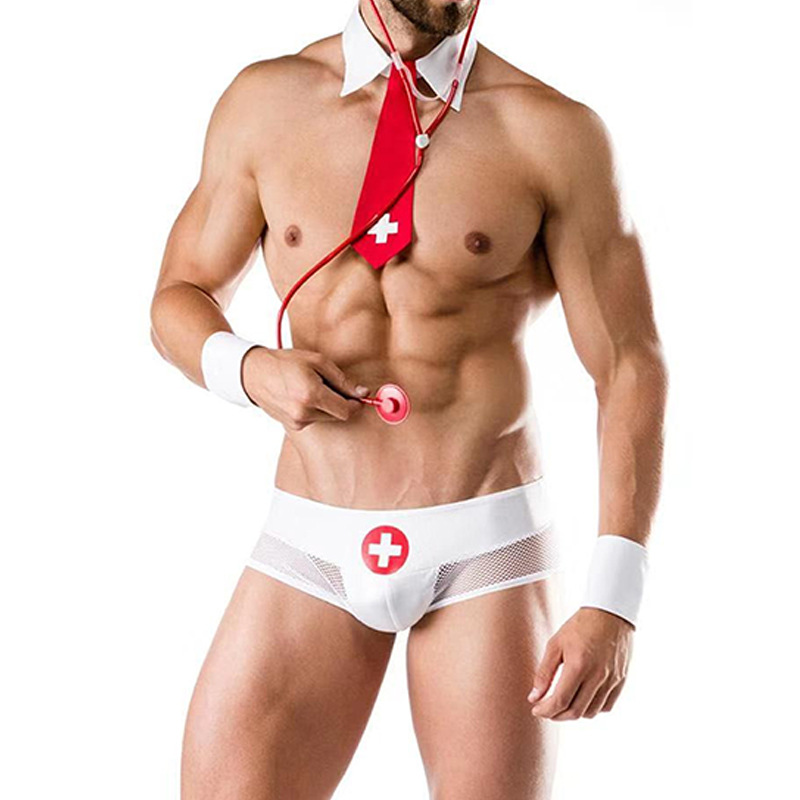 Title 5, Costume da Medico Uomo Abito Cosplay Uniforme P...