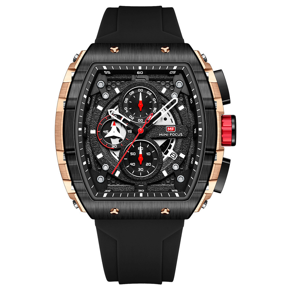 Title 3, Montre homme Tonneau Style Outdoor étanche. Des...