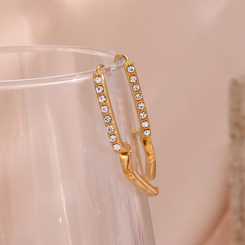 Title 6, Maya Gold Hoop Earrings