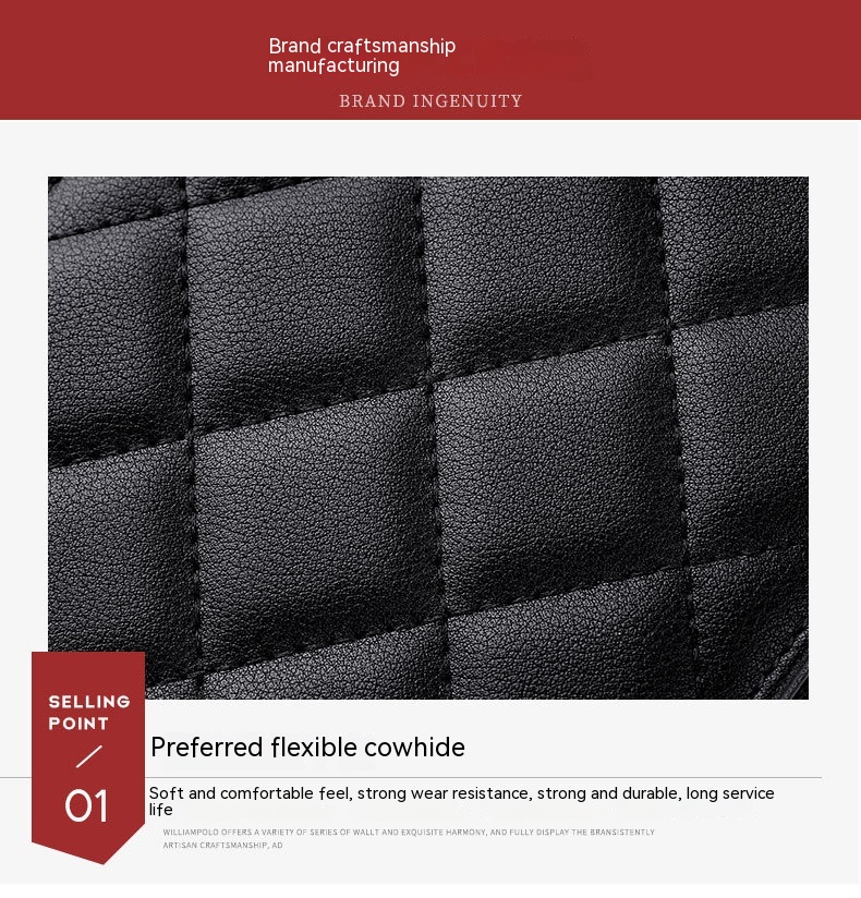 Women's Leather Mini Women's Bag Classic Mobile Phone Bag Messenger Bag 12