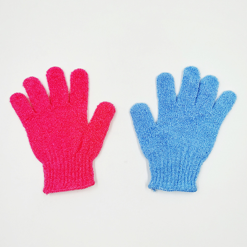 Title 1, Household Bath Candy-colored Five-finger Gloves