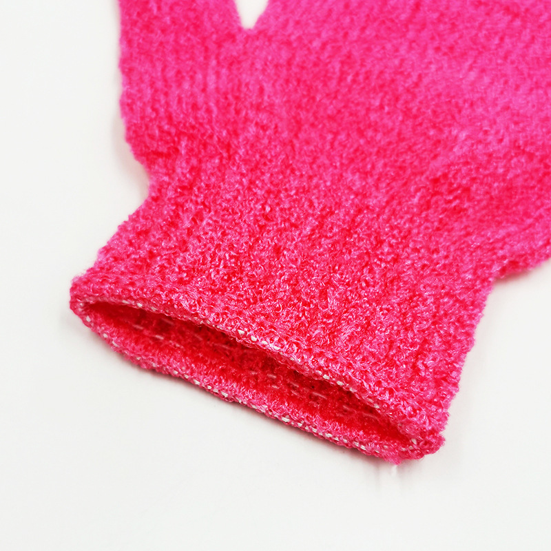 Title 2, Household Bath Candy-colored Five-finger Gloves