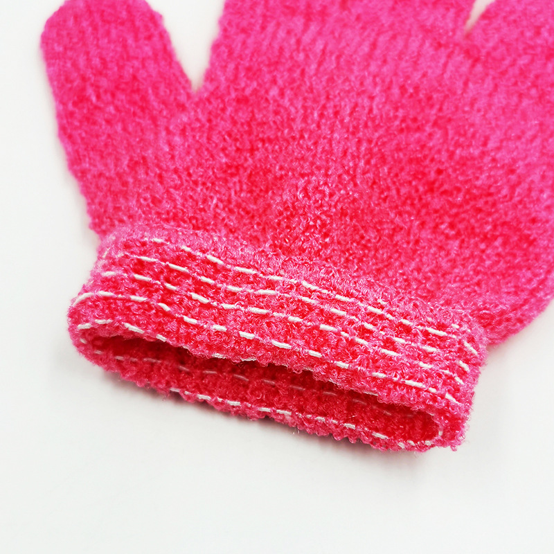 Title 3, Household Bath Candy-colored Five-finger Gloves