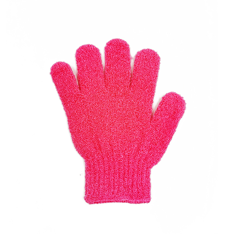 Title 5, Household Bath Candy-colored Five-finger Gloves