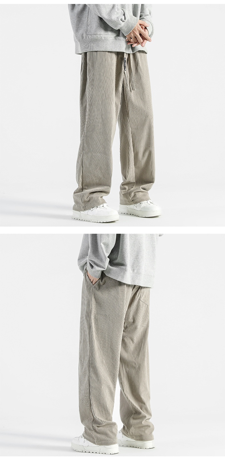 American Fashion Brand Corduroy Casual Pants