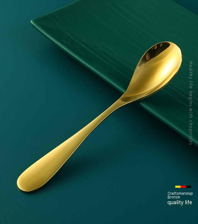 Title 3, Pure Copper Spoon Brass Solid Thickening