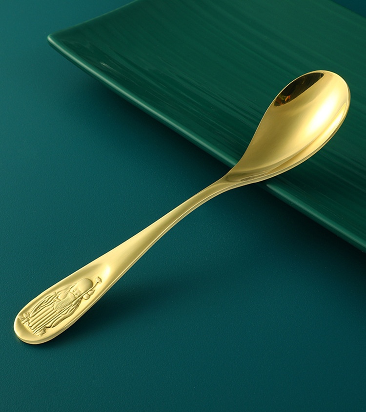 Title 6, Pure Copper Spoon Brass Solid Thickening