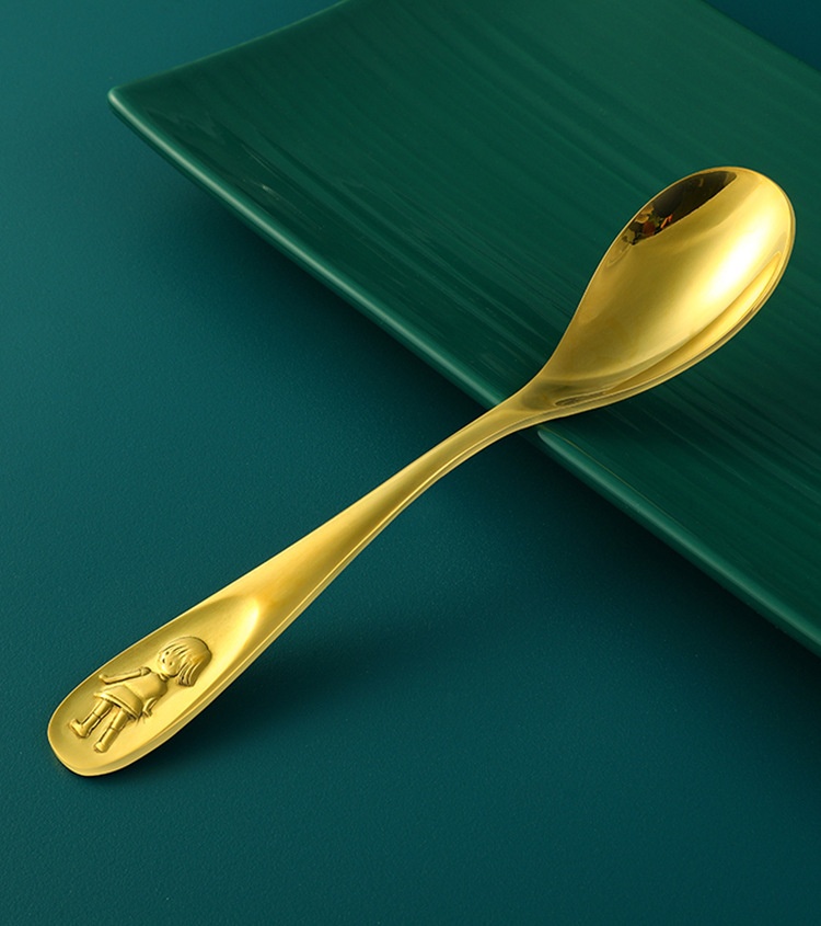 Title 8, Pure Copper Spoon Brass Solid Thickening