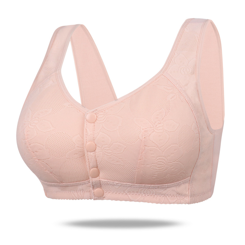 Title 6, Womens Soft Cotton Bra Front Buckle Underwear ...