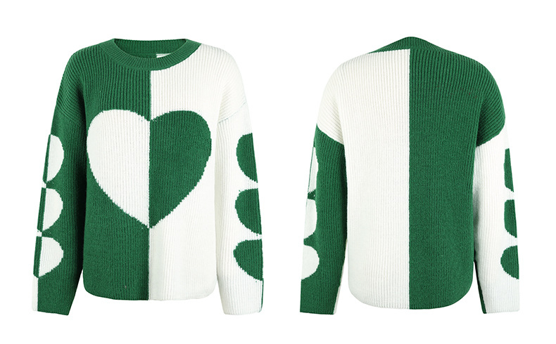 Title 9, Maglione a maniche lunghe con motivo Love europ...