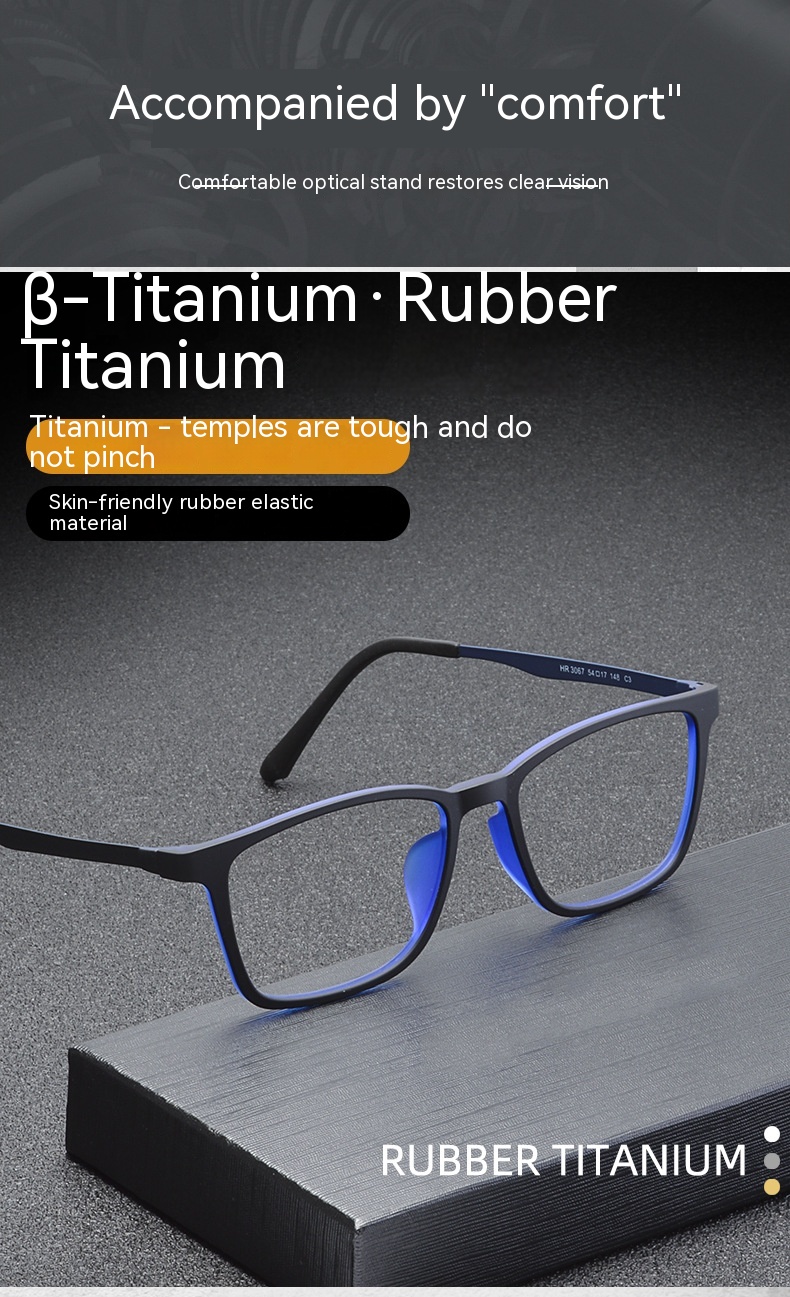 Title 3, Pure Titanium Glasses Frame Men