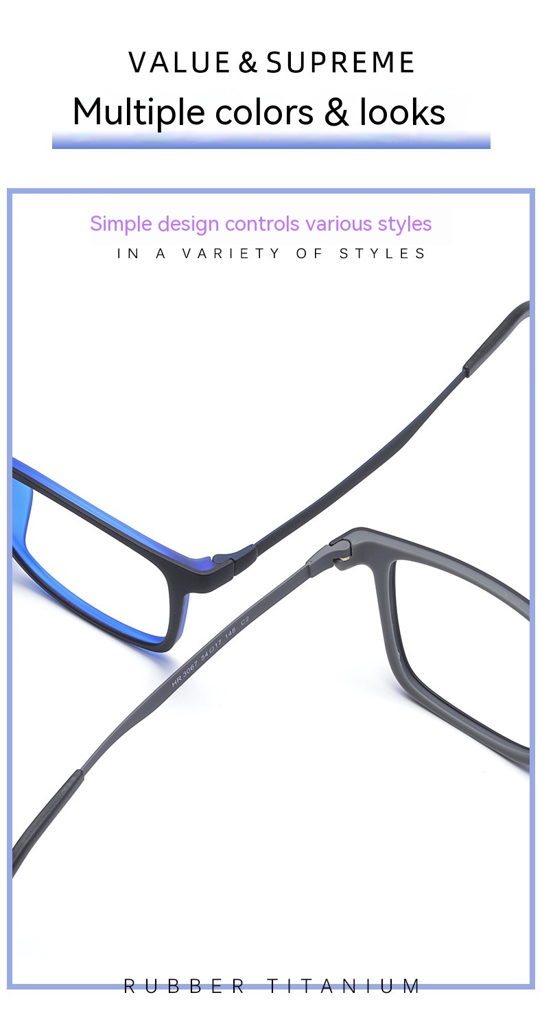 Title 8, Pure Titanium Glasses Frame Men