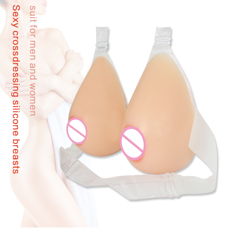Silicone Breast Drop Shape Artificial Breast Simulation Fake Breast After Crossdressing 11