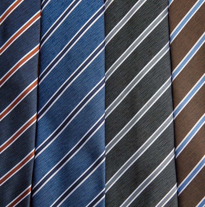 Business Formal Wear Striped Tie Host Commuter Arrow All-match Suit Shirt Accessories — foto 8