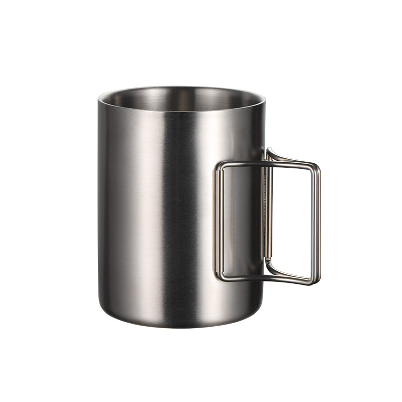 Title 1, Tazza da campeggio in acciaio inox 304 a doppio...