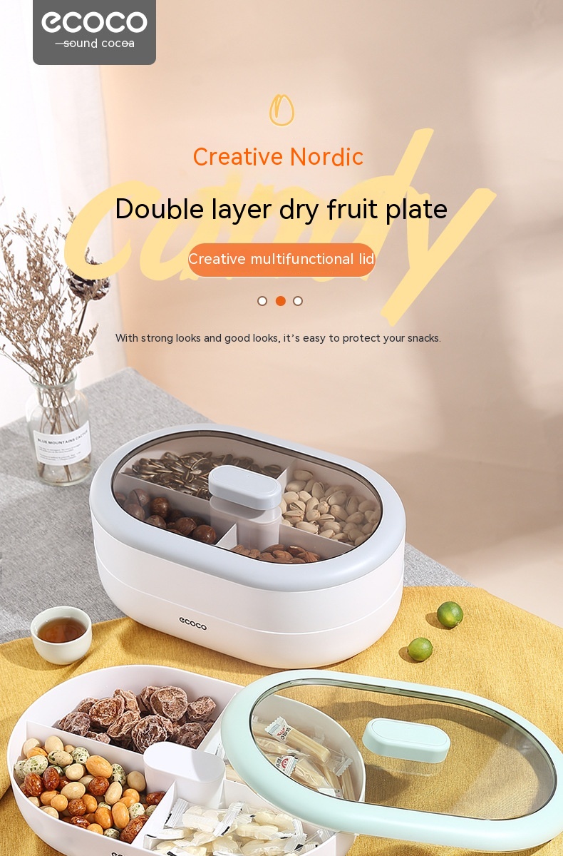 Title 14, Candy Plate Dried Fruit Tray Household Living R...