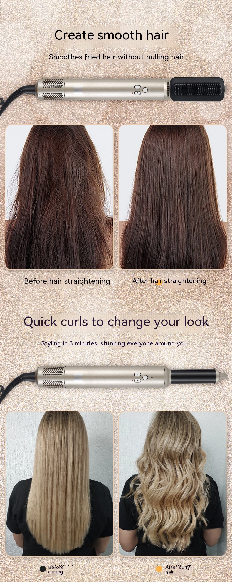 Multifunctional Hair Care Automatic Hair Dryer — foto 17