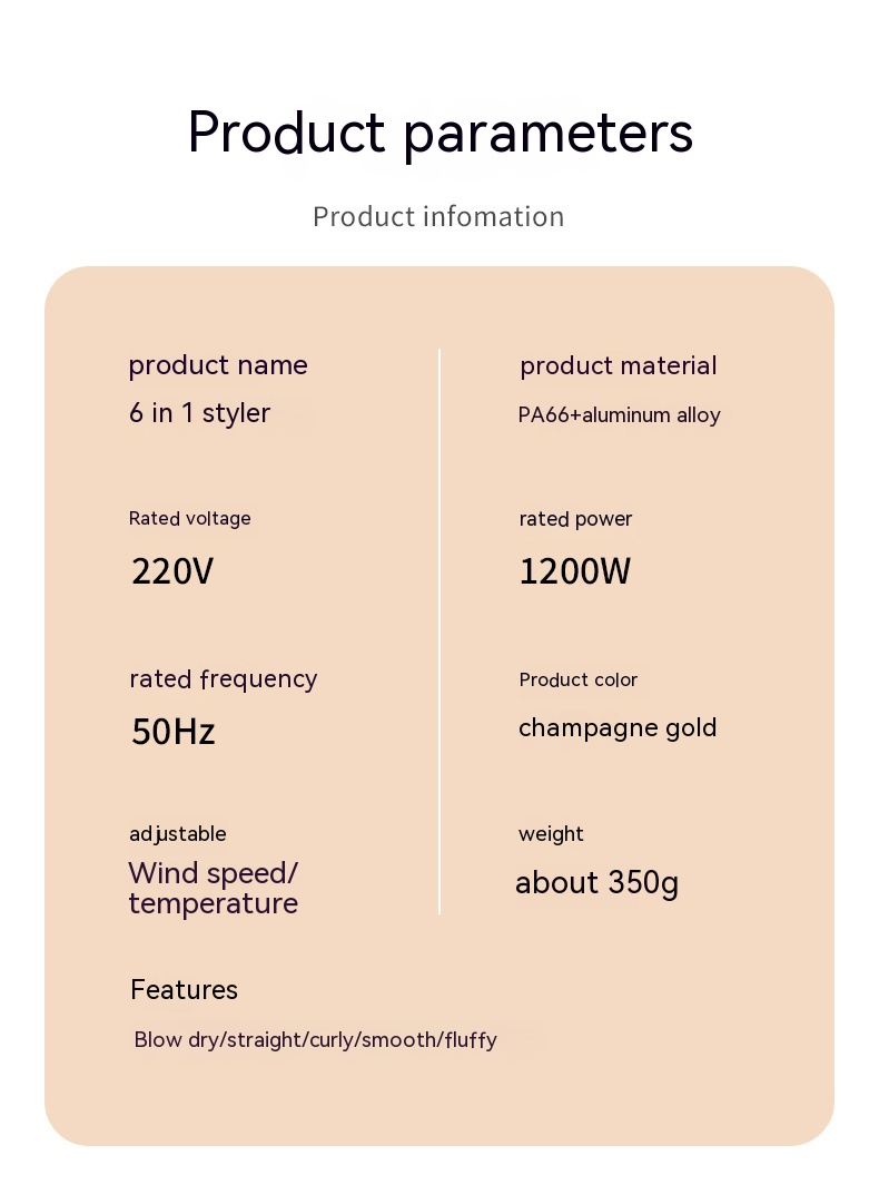 Multifunctional Hair Care Automatic Hair Dryer — foto 12