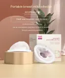 Silicone Breast Milk Collector Multi-purpose Anti-overflow Milk Blocking Milk Leak-proof Nipple Protection view 5