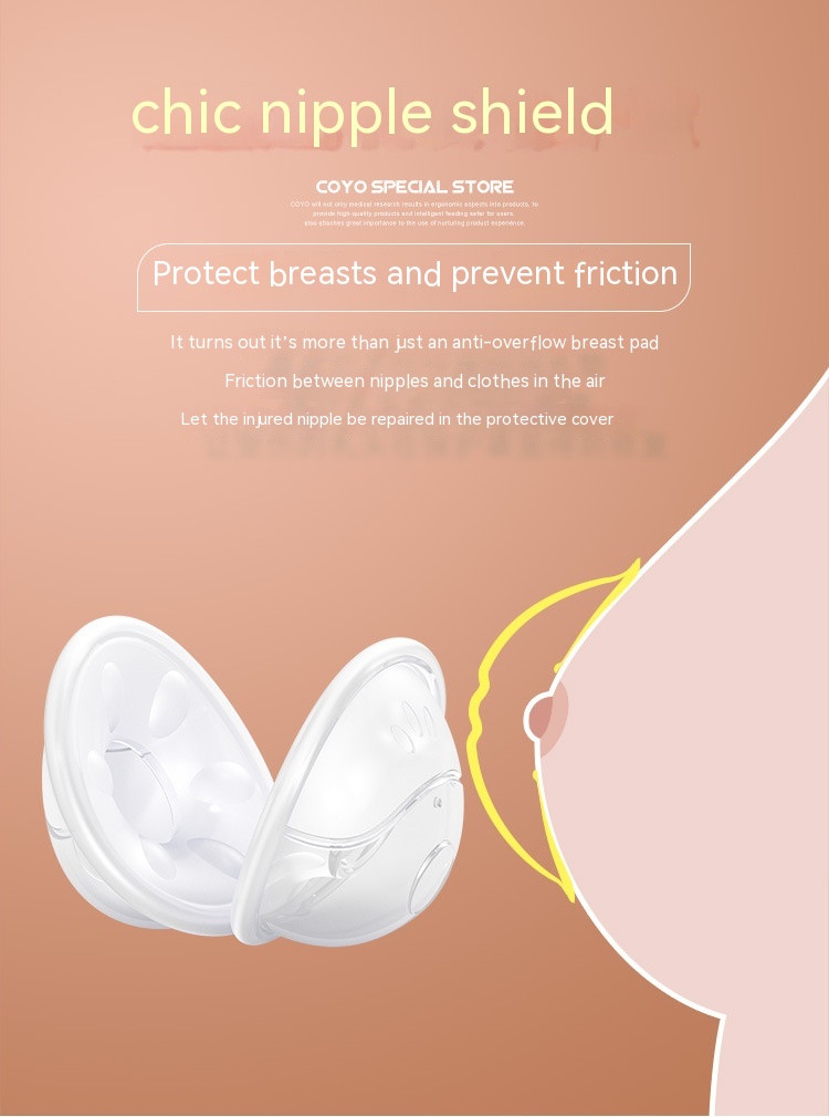 Silicone Breast Milk Collector Multi-purpose Anti-overflow Milk Blocking Milk Leak-proof Nipple Protection
