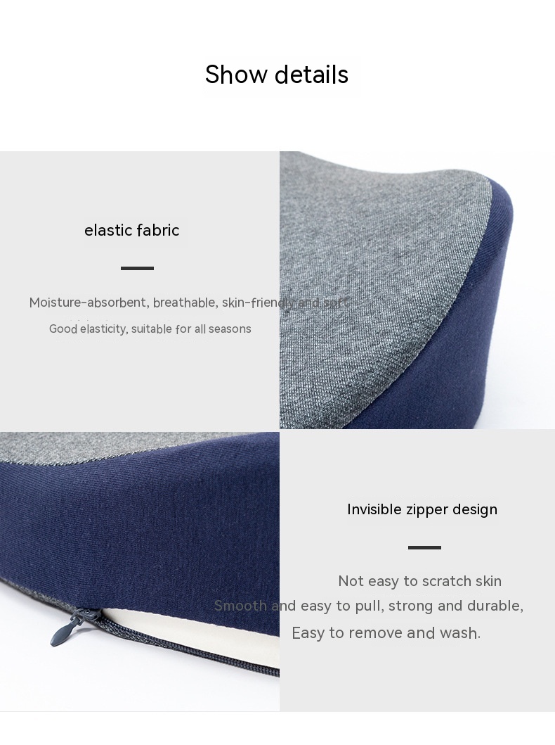 Heart-shaped Seat Cushion Slow Rebound Memory Foam Car Seat
