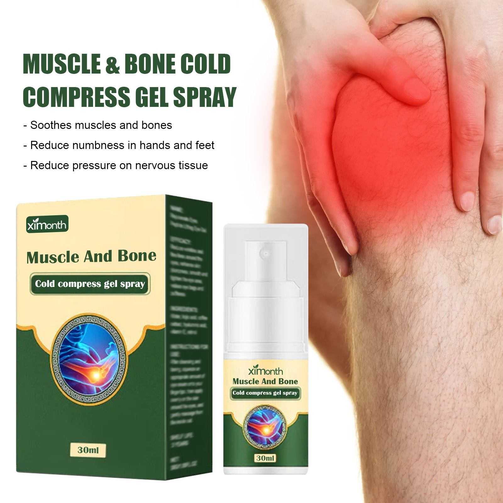 Title 4, Relieve Muscle Soreness Shoulder Neck Knee Care...