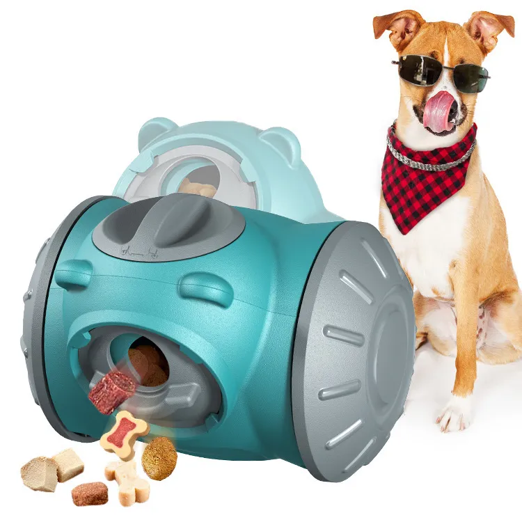 Dog Tumbler Toys Increases Pet IQ Interactive Slow Feeder For Small Medium Dogs Cat Training Balance Car Feeder Pet Toy Pet Products – image 5